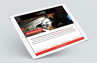 BP Rolls (Andover), Website Design